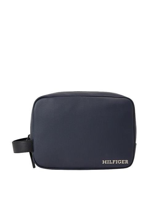 TOMMY HILFIGER TH PIQUE Clutch bag with cuff space blue - Beauty Case