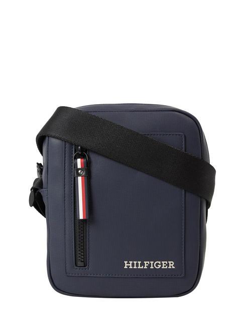 TOMMY HILFIGER TH PIQUE Mini bag space blue - Over-the-shoulder Bags for Men