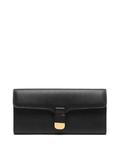 COCCINELLE NEOFIRENZE SOFT  Continental wallet in leather Black - Women’s Wallets
