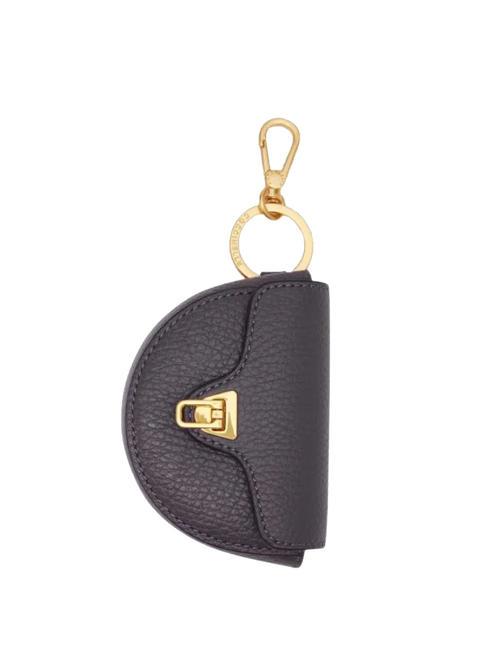 COCCINELLE BEAT SOFT  Leather key case slate - Key holders