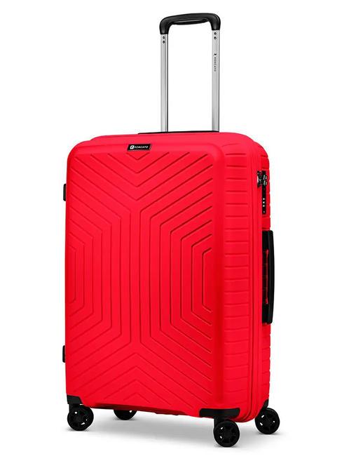 R RONCATO HEXA Medium size trolley Red - Rigid Trolley Cases