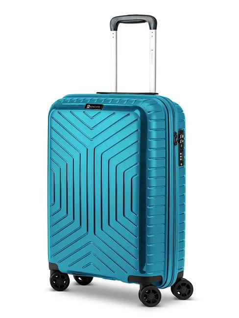 R RONCATO HEXA Hand luggage trolley blue river - Hand luggage