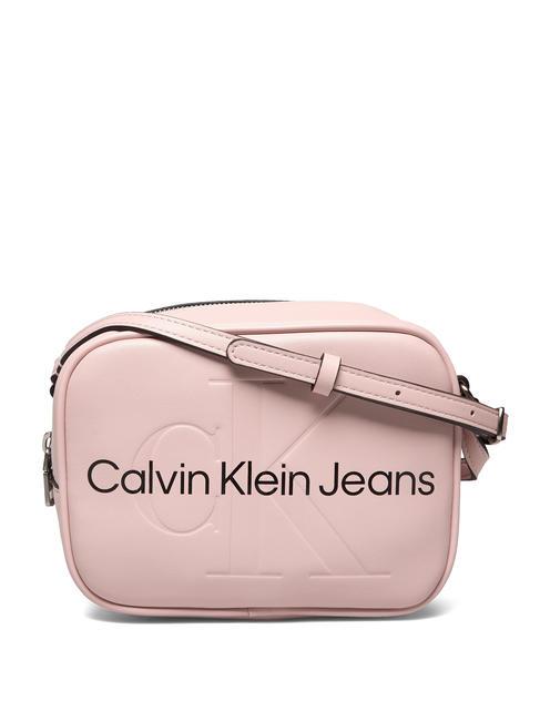 CALVIN KLEIN CK JEANS SCULPTED MONO Shoulder camera bag pale conch shell - Women’s Bags