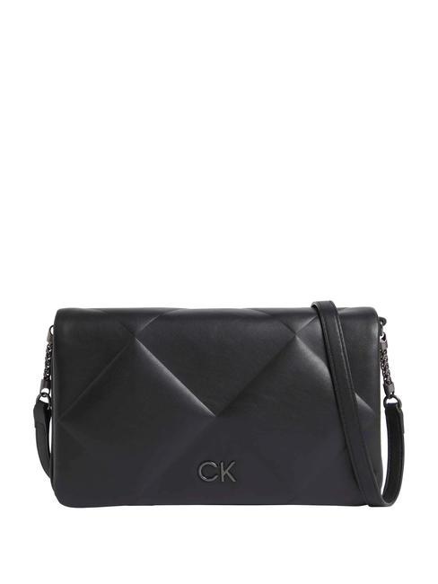 CALVIN KLEIN RE-LOCK QUILT shoulder bag ck black - Women’s Bags
