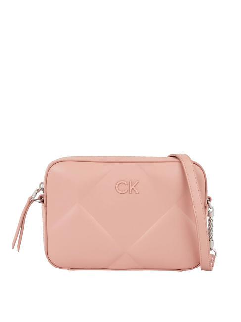 CALVIN KLEIN RE-LOCK QUILT Shoulder camera bag ash rose - Women’s Bags