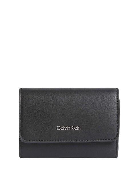 CALVIN KLEIN TRIFOLD XS TRIFOLD XS Mini wallet ck black - Women’s Wallets
