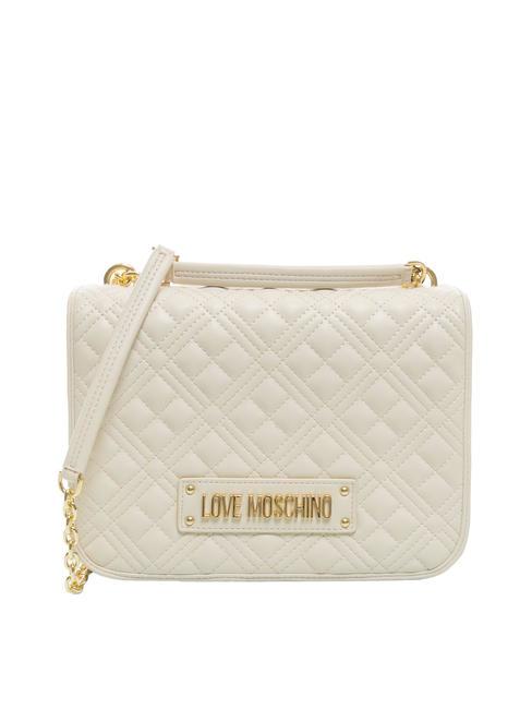 LOVE MOSCHINO QUILTED Shoulder/cross body bag ivory - Women’s Bags