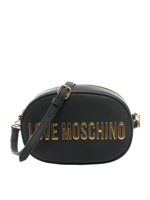 LOVE MOSCHINO BOLD LOVE Shoulder camera bag Black - Women’s Bags