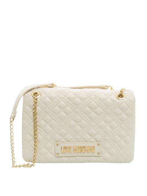 LOVE MOSCHINO QUILTED Shoulder/cross body bag ivory - Women’s Bags