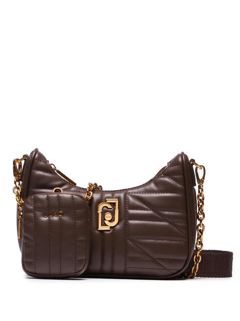 LIUJO ACHALA Double shoulder bag and pouch brown light - Women’s Bags
