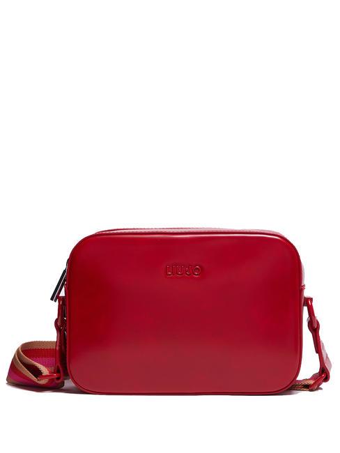 LIUJO MANHATTAN Shoulder camera bag strawberry - Women’s Bags