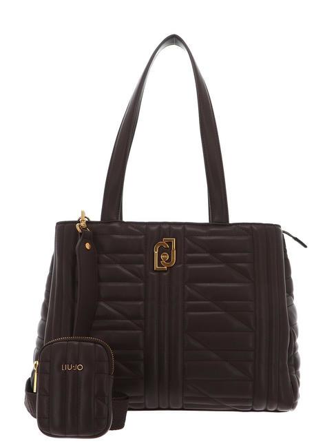 LIUJO ACHALA Shopping bag with pouch brown light - Women’s Bags