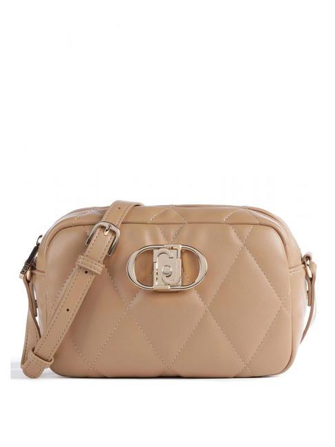 LIUJO THILINI Quilted shoulder bag camel - Women’s Bags