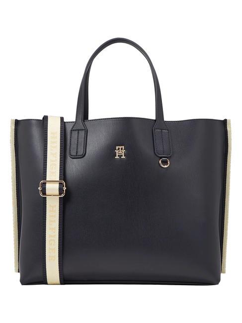 TOMMY HILFIGER ICONIC TOMMY Hand bag with shoulder strap space blue - Women’s Bags