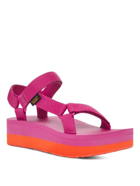 TEVA FLATFORM UNIVERSAL Sandal rose violet/orangeade - Women’s shoes