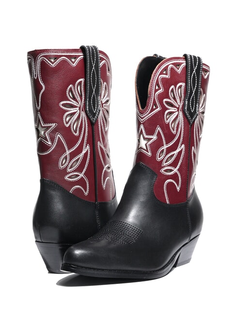 GUESS GINNIE Texan boots BLACK - Women’s shoes