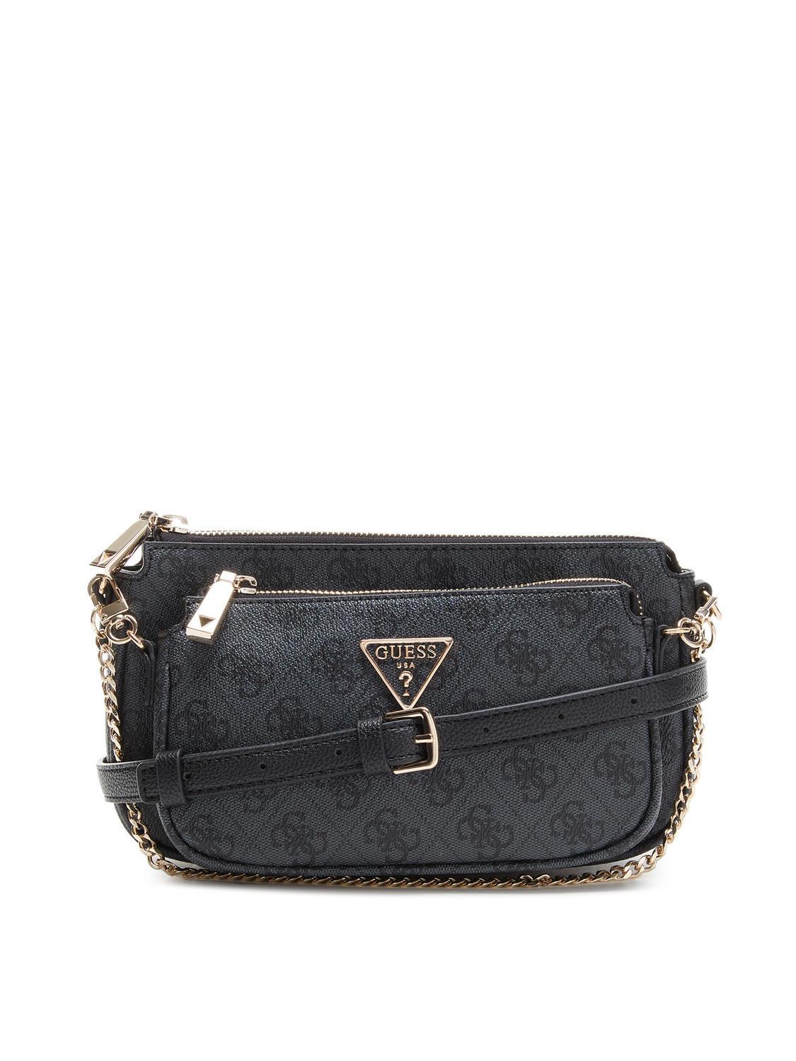 Guess Noelle Double Shoulder Bag Vikky Large Roo Coalog Tote Bag