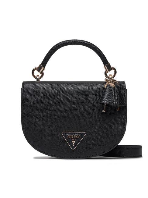 GUESS GIZELLE Mini hand bag, with shoulder strap BLACK - Women’s Bags