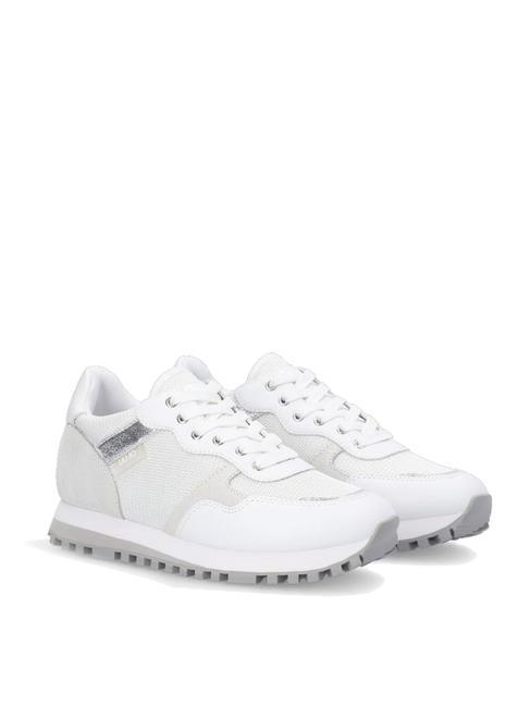 LIUJO WONDER 01 Sneakers in bright mesh white - Women’s shoes
