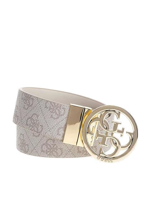 GUESS NOELLE Belt can be shortened and reversible where logo - Belts