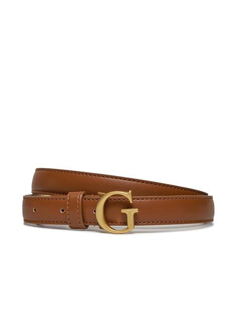 GUESS MASIE Shortenable belt COGNAC - Belts