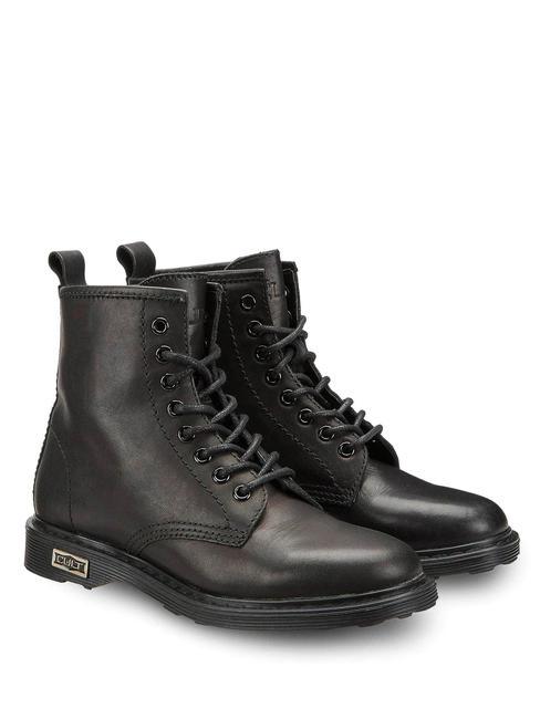 CULT SABBATH 420 Lace-up leather ankle boots black - Women’s shoes