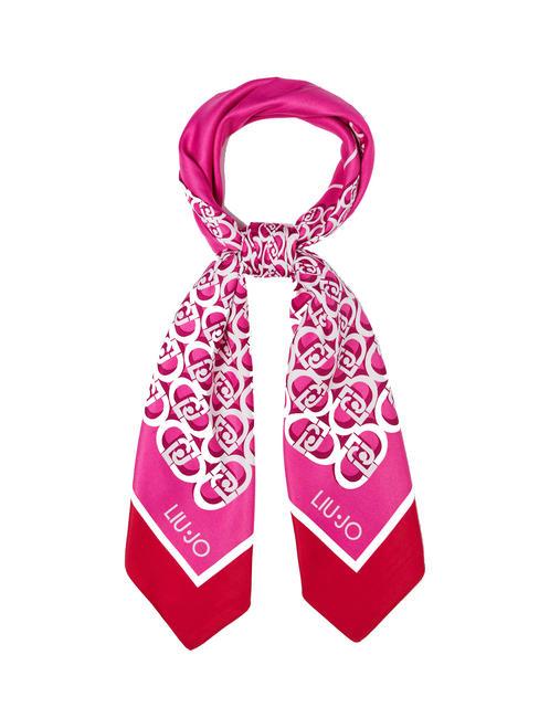 LIUJO LIU JO BETTER Printed scarf fuchsia - Scarves