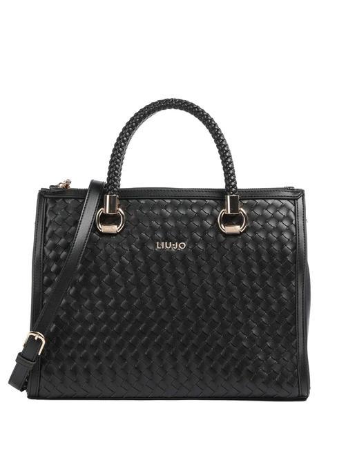 LIUJO MANHATTAN Hand bag, with shoulder strap BLACK - Women’s Bags