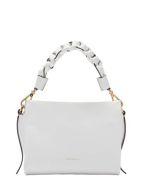 COCCINELLE BOHEME GRANA DOUBLE Handbag, with shoulder strap, in leather bril.wh/cela.gr - Women’s Bags
