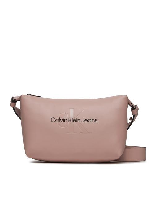 CALVIN KLEIN SCULPTED MONO Shoulder bag pale conch shell - Women’s Bags