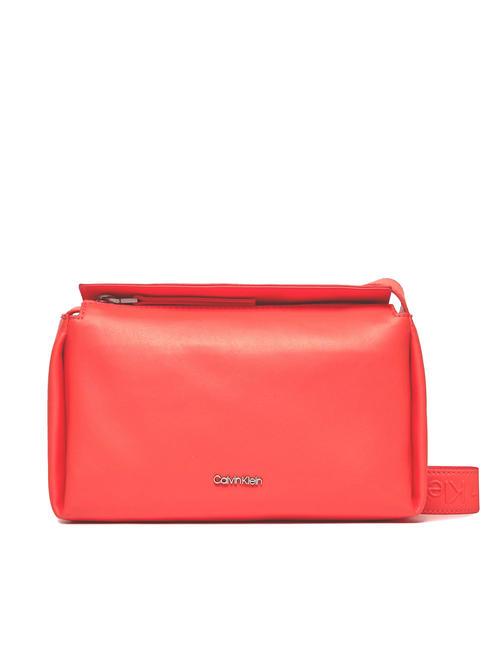 CALVIN KLEIN GRACIE MINI Small shoulder bag flame - Women’s Bags