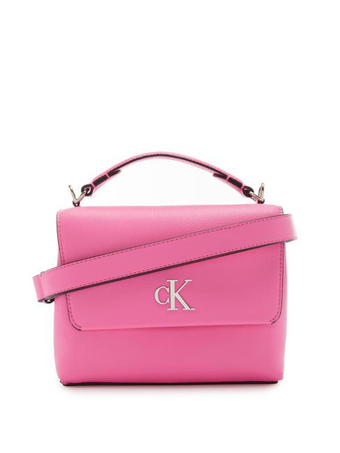 CALVIN KLEIN MINIMAL MONOGRAM Mini hand bag, with shoulder strap pink love - Women’s Bags