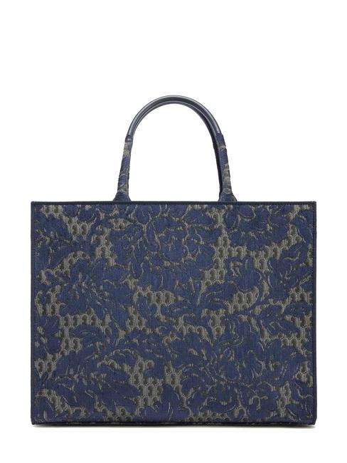 FURLA OPPORTUNITY Tote bag in jacquard fabric Mediterranean tones - Women’s Bags