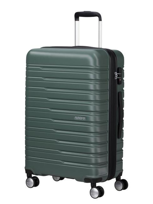 AMERICAN TOURISTER FLASHLINE Medium expandable trolley dark forest - Rigid Trolley Cases