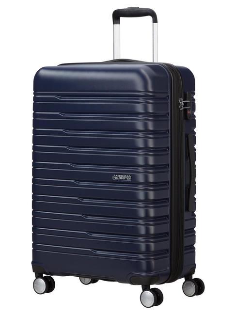 AMERICAN TOURISTER FLASHLINE Medium expandable trolley inkblue - Rigid Trolley Cases