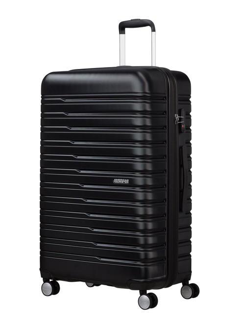 AMERICAN TOURISTER FLASHLINE Large expandable trolley shadow black - Rigid Trolley Cases