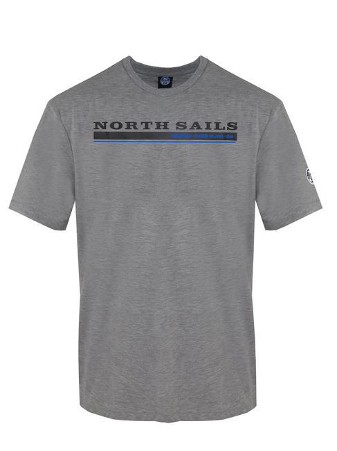 NORTH SAILS NEWPORT Cotton T-shirt grey - T-shirt