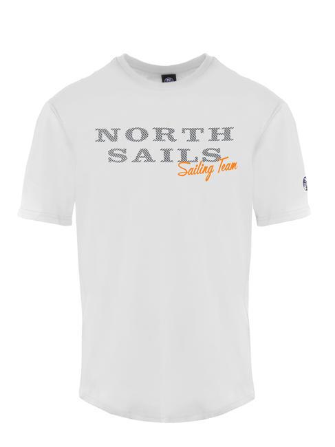 NORTH SAILS SAILING TEAM Cotton T-shirt white - T-shirt