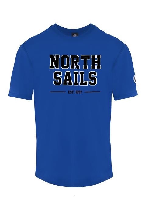 NORTH SAILS EST 1997 Cotton T-shirt bluette - T-shirt