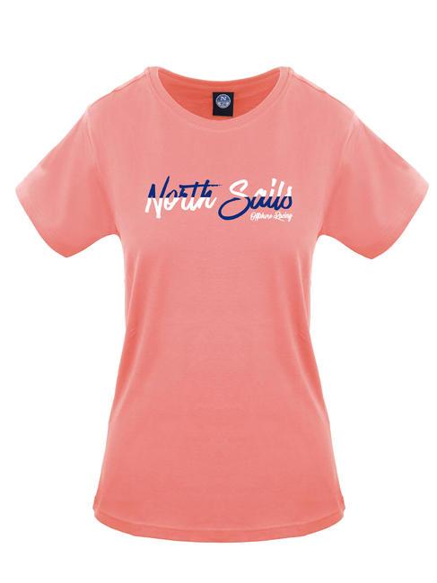 NORTH SAILS N|S OFFSHORE RACING Cotton T-shirt rose - T-shirt