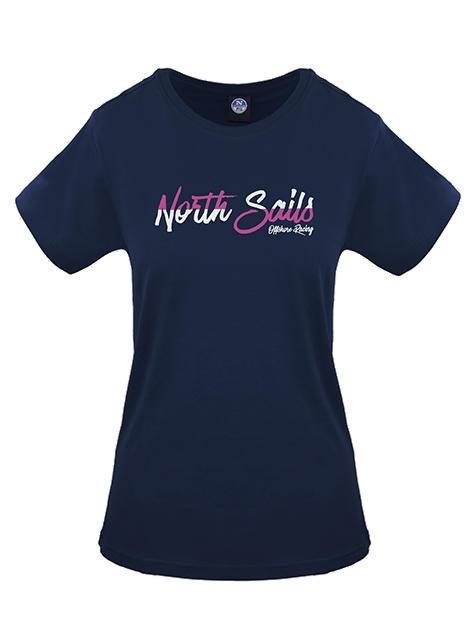 NORTH SAILS N|S OFFSHORE RACING Cotton T-shirt blue navy - T-shirt