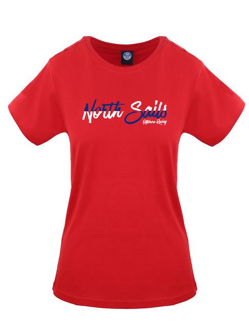 NORTH SAILS N|S OFFSHORE RACING Cotton T-shirt red - T-shirt