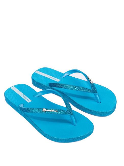 IPANEMA MAXI GLOW Flip flops blue/glitter blue - Women’s shoes