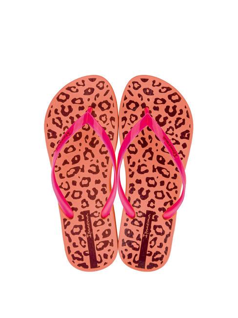 IPANEMA CONNECT FEM Rubber flip flops pink/pink/red - Women’s shoes