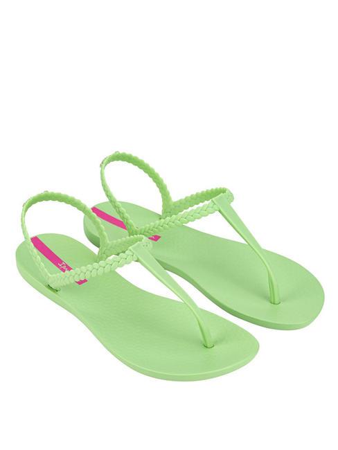 IPANEMA CLASS BASIC Flip-flop sandals green/green/pink - Women’s shoes