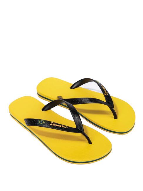 IPANEMA CLAS BRASIL II AD  Flip flops yellow/black - Men’s shoes