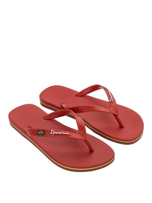 IPANEMA CLAS BRASIL II AD  Flip flops red/red - Men’s shoes