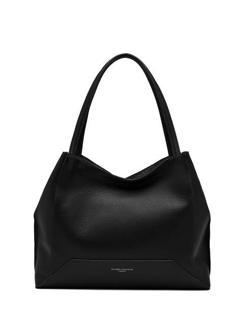 GIANNI CHIARINI LUDOVICA Leather shoulder bag Black - Women’s Bags