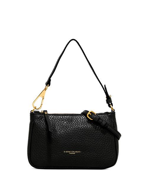 GIANNI CHIARINI BROOKE Small leather shoulder bag Black - Women’s Bags