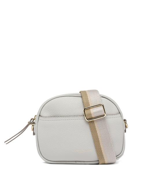 GIANNI CHIARINI NINA Leather camera bag silica - Women’s Bags